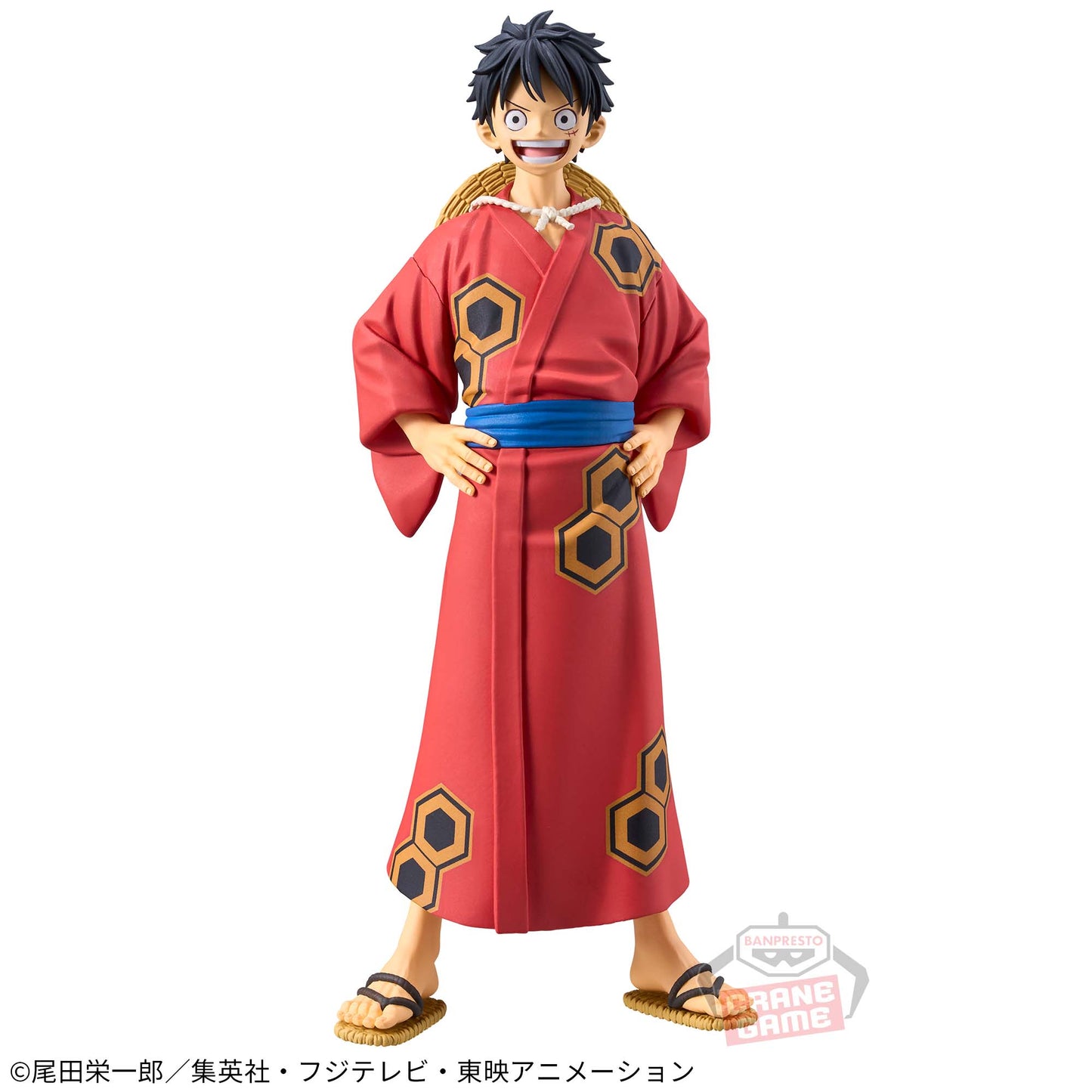 Monkey D Luffy Wano Country Yukata ver. DXF THE GRANDLINE SERIES Banpresto