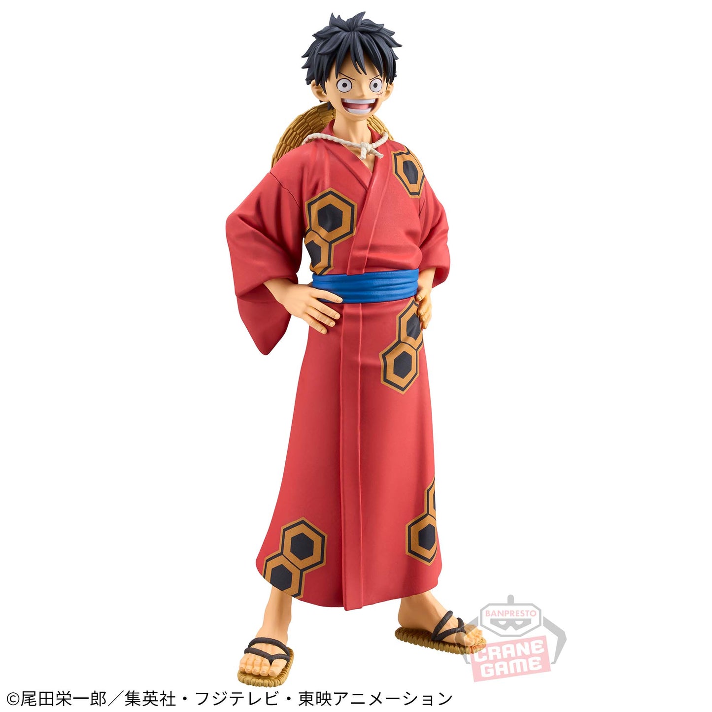 Monkey D Luffy Wano Country Yukata ver. DXF THE GRANDLINE SERIES Banpresto