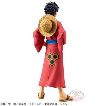 Monkey D Luffy Wano Country Yukata ver. DXF THE GRANDLINE SERIES Banpresto