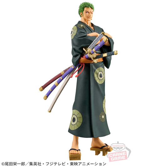 Roronoa Zoro Wano Country Yukata ver. DXF THE GRANDLINE SERIES Banpresto