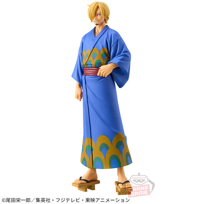 Sanji Wano Country Yukata ver. DXF THE GRANDLINE SERIES Banpresto