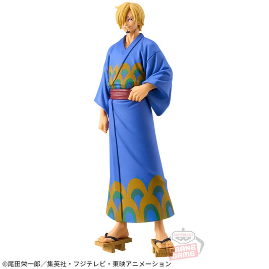 Sanji Wano Country Yukata ver. DXF THE GRANDLINE SERIES Banpresto