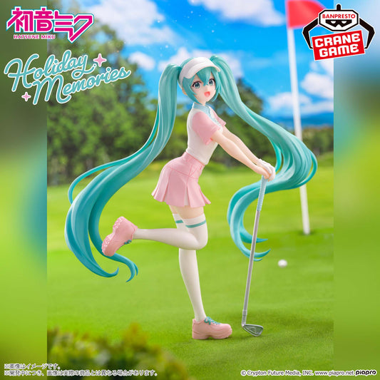 Hatsune Miku Holiday Memories Golf Banpresto Hatsune Miku