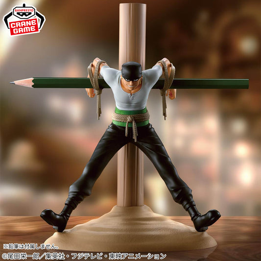 Pirate Hunter Roronoa Zoro One Piece Fig Life! Banpresto