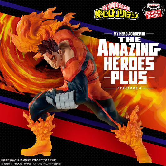 Endeavor II THE AMAZING HEROES PLUS Banpresto My Hero Academia