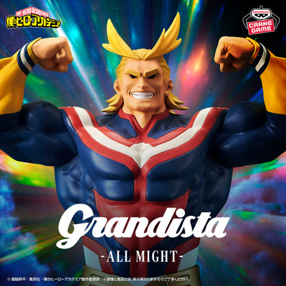 All Might GRANDISTA Banpresto My Hero Academia