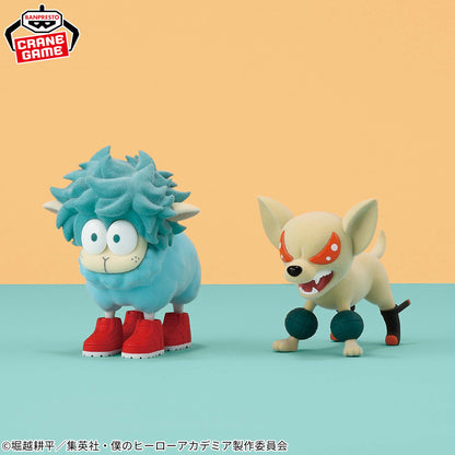 Deku sheep & Baku dog Fluffy Puffy Banpresto My Hero Academia