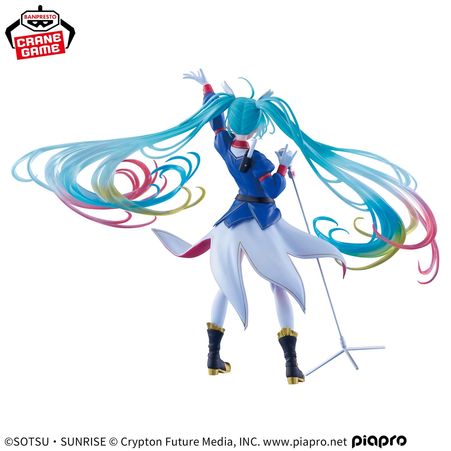 Gundam 45th Anniversary x Hatsune Miku EVOLVE GUNDAM Collaboration Banpresto Hatsune Miku
