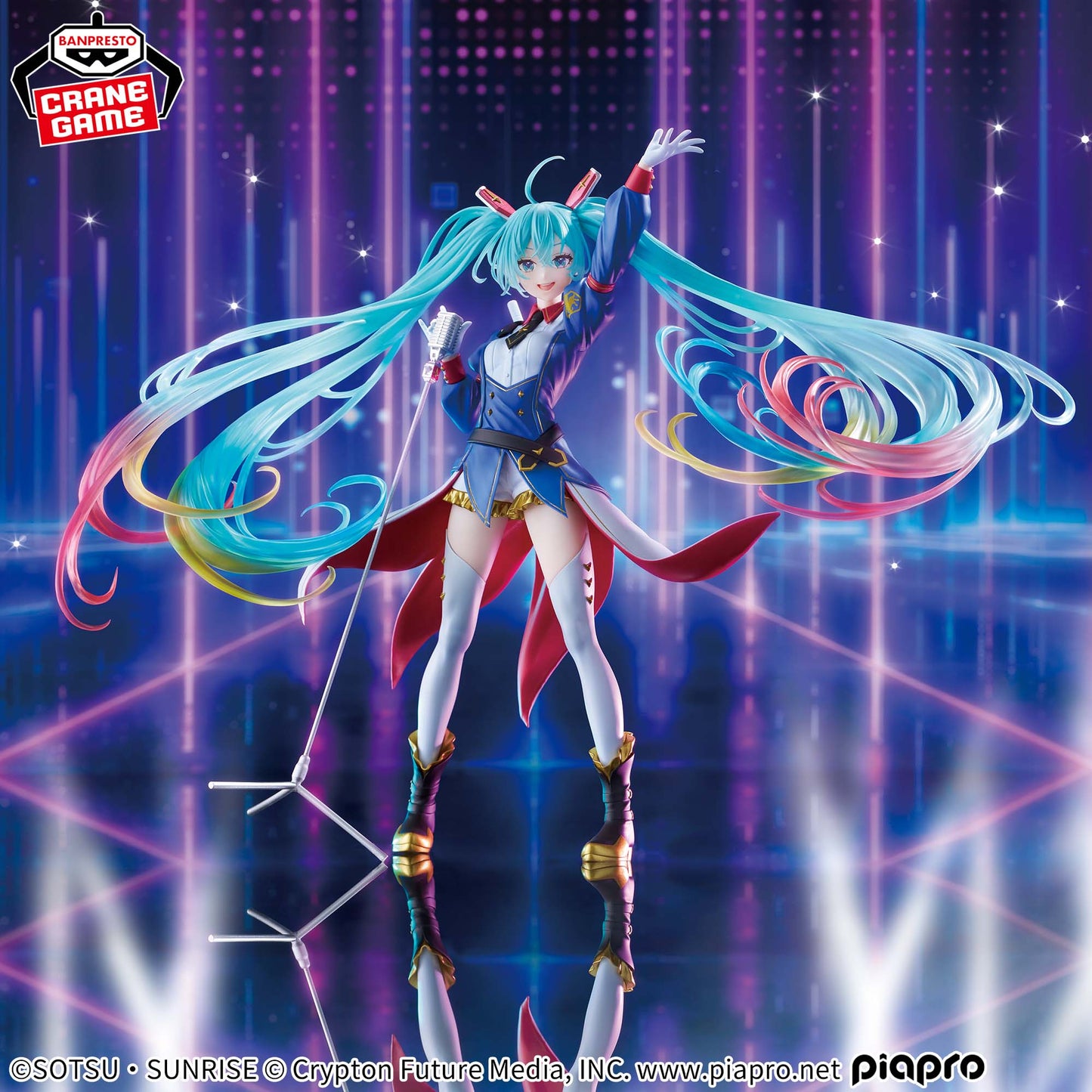 Gundam 45th Anniversary x Hatsune Miku EVOLVE GUNDAM Collaboration Banpresto Hatsune Miku