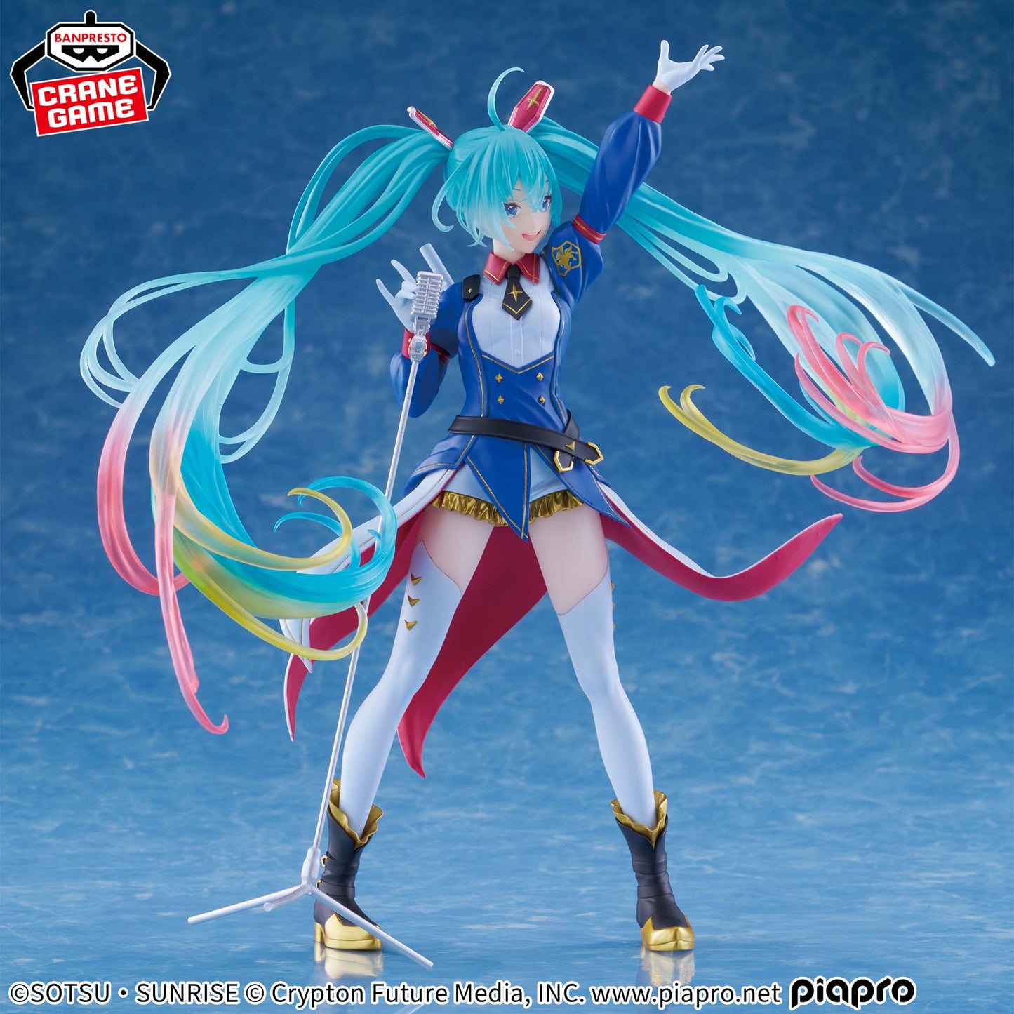 Gundam 45th Anniversary x Hatsune Miku EVOLVE GUNDAM Collaboration Banpresto Hatsune Miku
