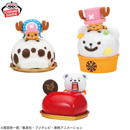 Chopper, Bepo, and the Heart Pirates Paldolce collection One Piece Banpresto