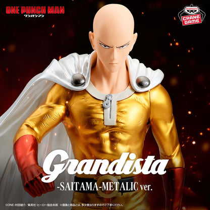 Saitama METALLIC ver. Grandista Banpresto One Punch Man