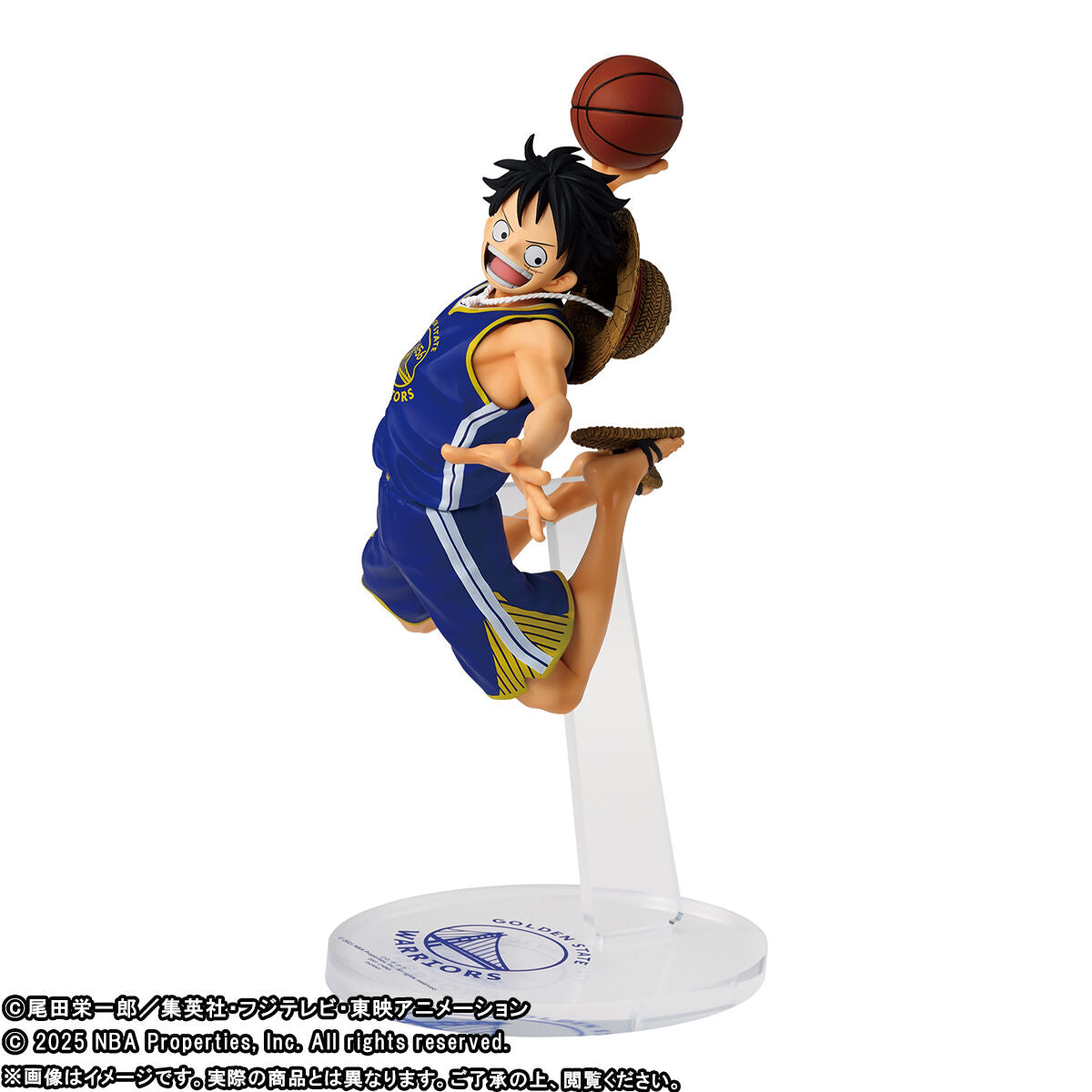 GOLDEN STATE WARIORS Ver. ONE PIECE ×NBA MASTER STARS PIECE THE MONKEY.D.LUFFY