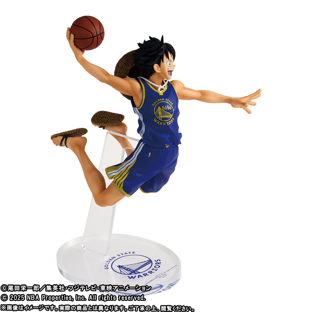 GOLDEN STATE WARIORS Ver. ONE PIECE ×NBA MASTER STARS PIECE THE MONKEY.D.LUFFY