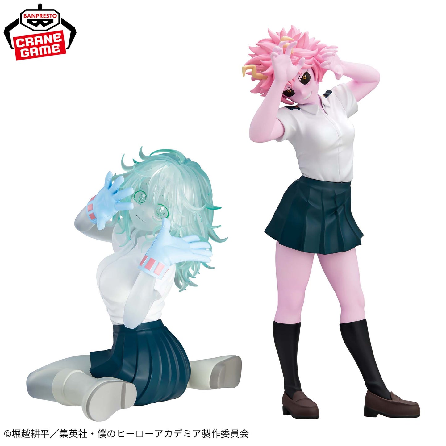 Toru Hagakure & Mina Ashido GLITTER&GLAMOURS Banpresto My Hero Academia
