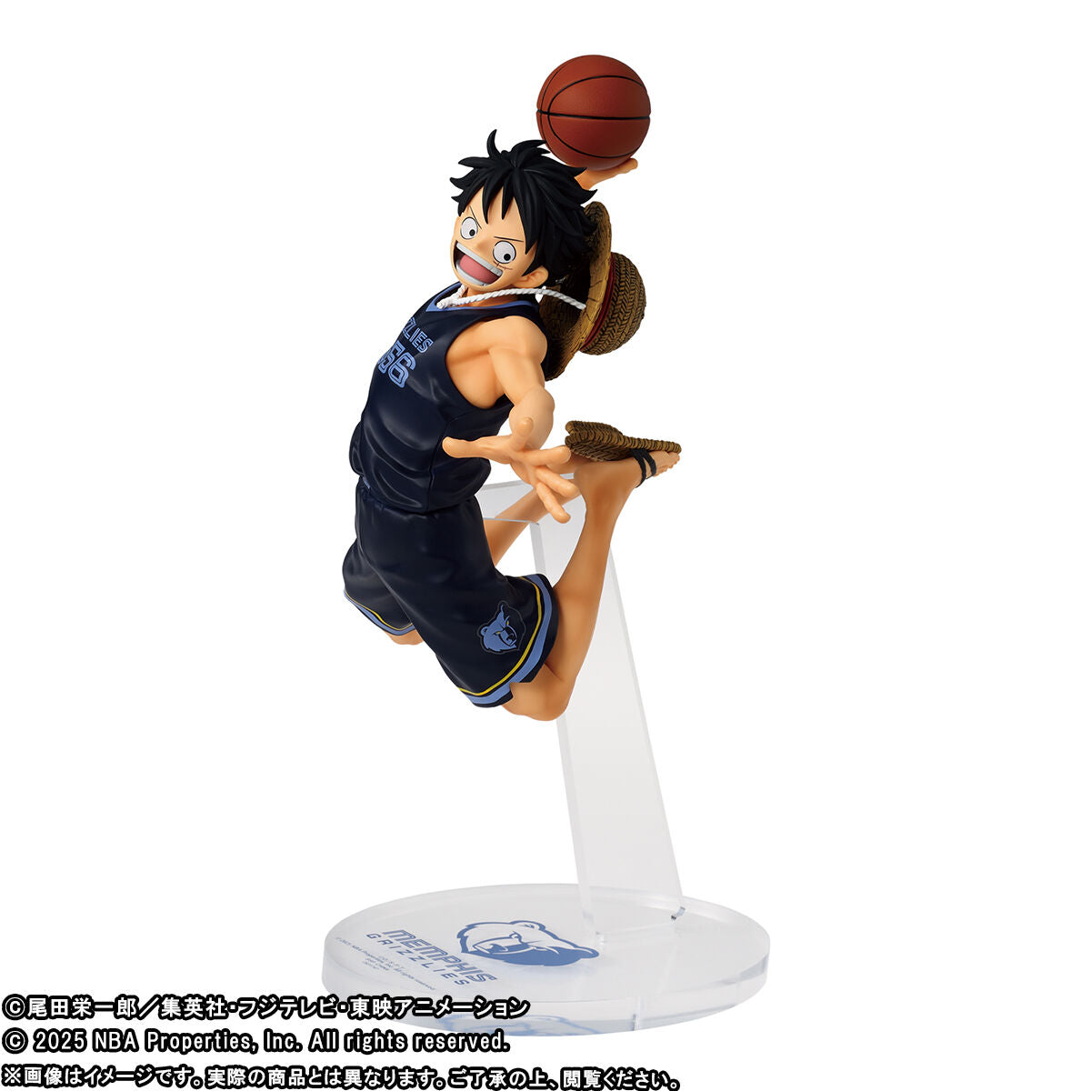 MEMPHIS GRIZZLIES Ver. ONE PIECE ×NBA MASTER STARS PIECE THE MONKEY.D.LUFFY