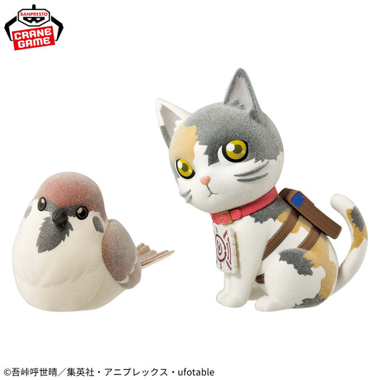 Chuntaro & Chachamaru Fluffy Puffy Banpresto Kimetsu no Yaiba