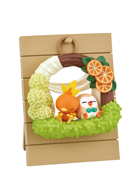 Wreath Collection: Happiness Wreath Pokemon Re-Ment (Open, Perfect Condition)