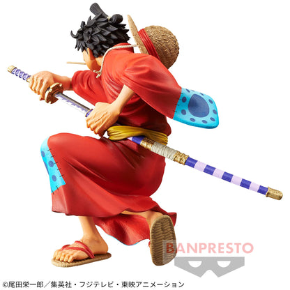 Monkey D Luffy Wano Country KING OF ARTIST by Banpresto