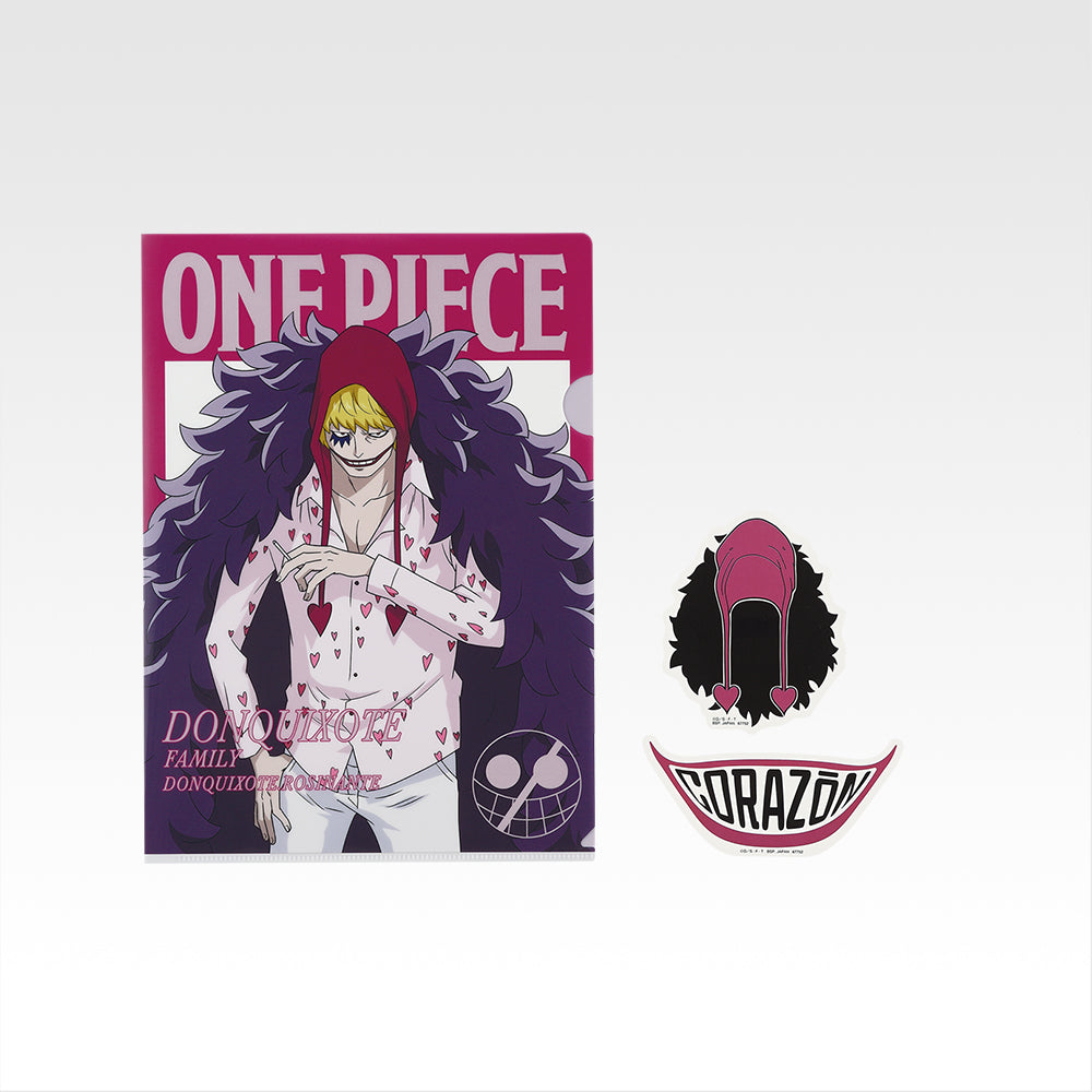 Clear File & Sticker premio J Ichiban Kuji One Piece