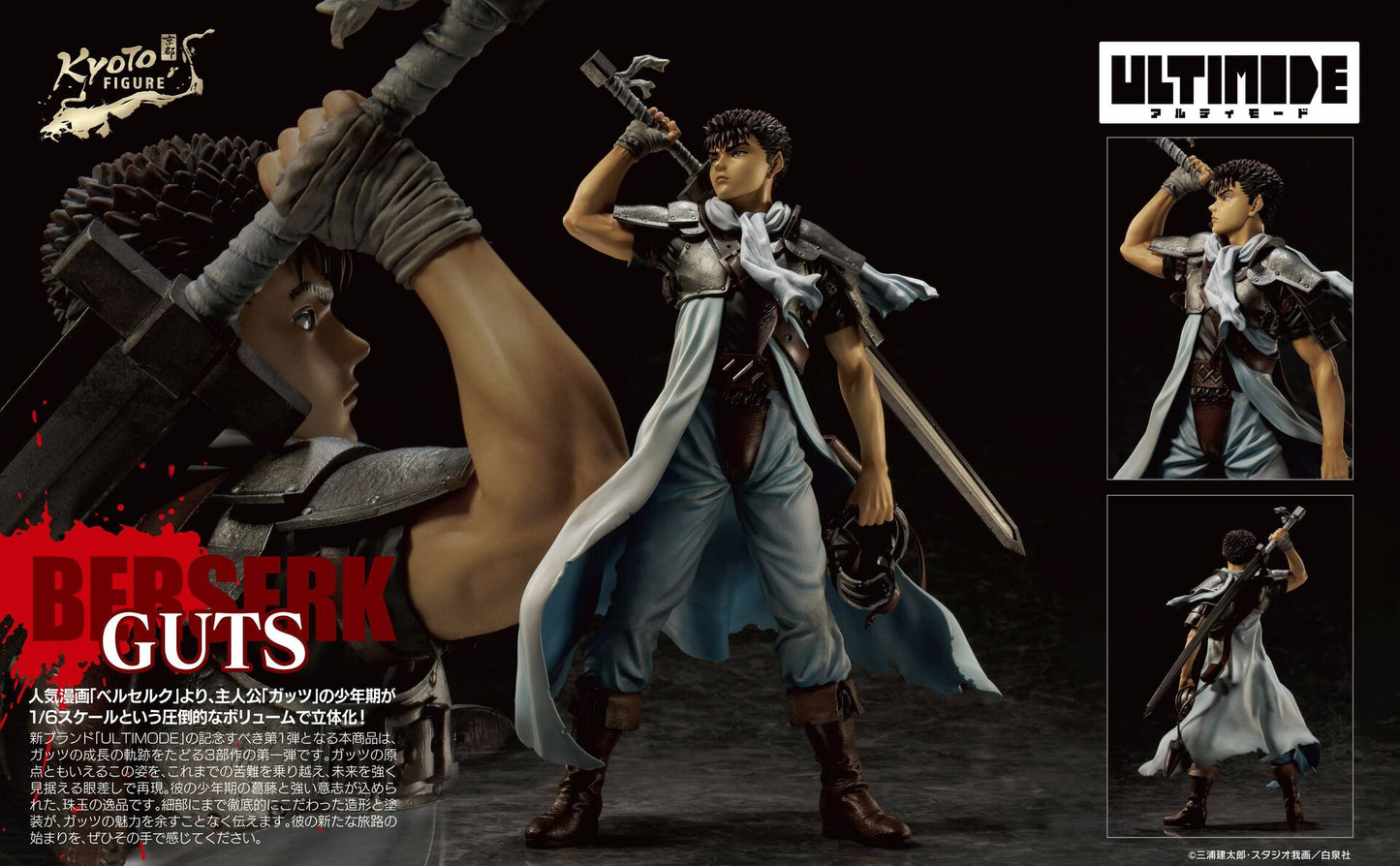 Guts Ultimode 1/6 Shounenki Berserk Kyoto Figures