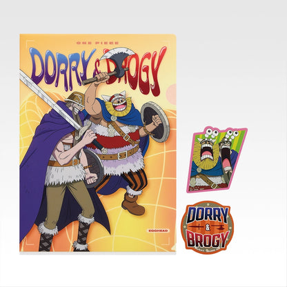 Clear File & Sticker Set Premio I Ichiban Kuji One Piece