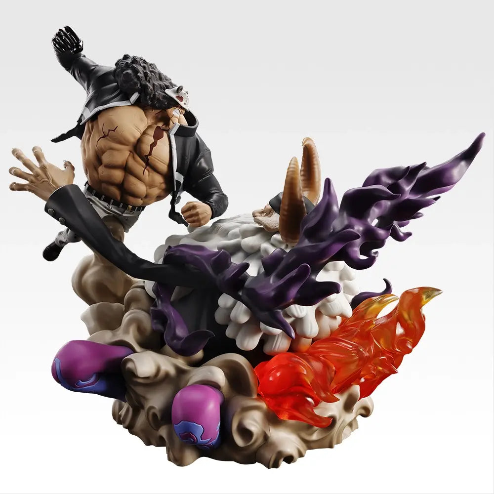 Bartholomew Kuma vs Jay Garcia Saturn Last One Revible Moment Ichiban Kuji One Piece
