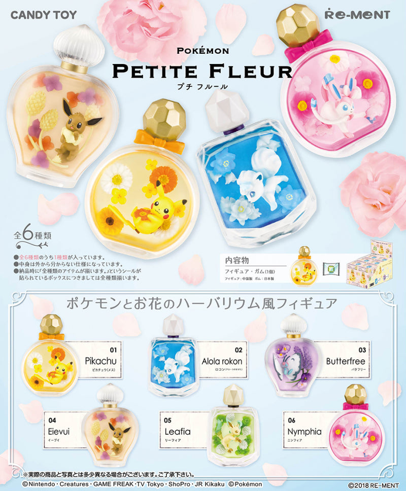 Pokemon PETITE FLEUR Re-Ment  (Open, Perfect Condition)