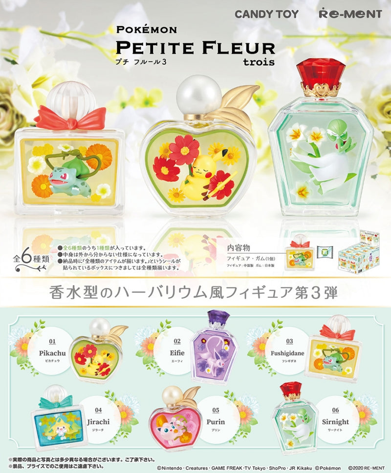 Petite Fleur Trois Pokemon Re-Ment (Open, Perfect Condition)