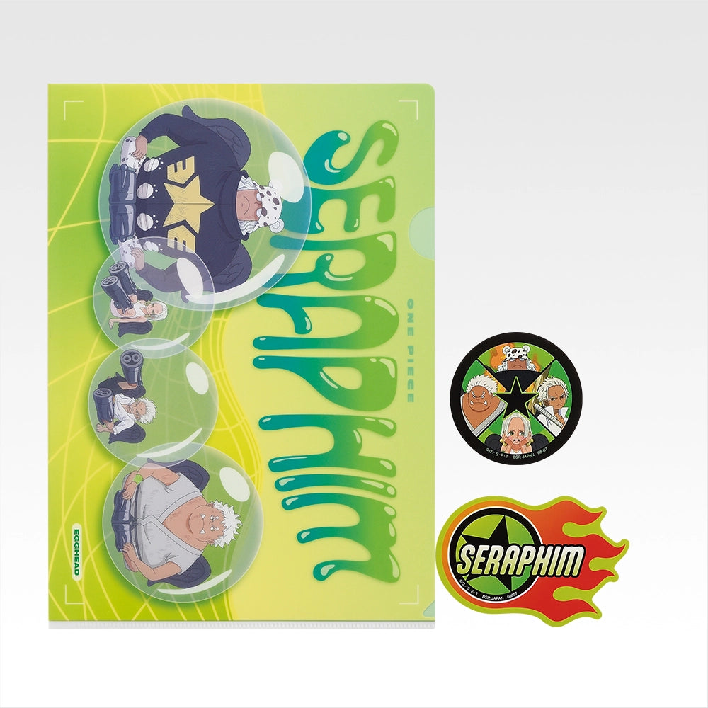 Clear File & Sticker Set Premio I Ichiban Kuji One Piece