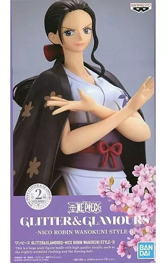 Nico Robin WANOKUNI STYL Ⅱ WHITE GLITTER&GLAMOURS Banpresto