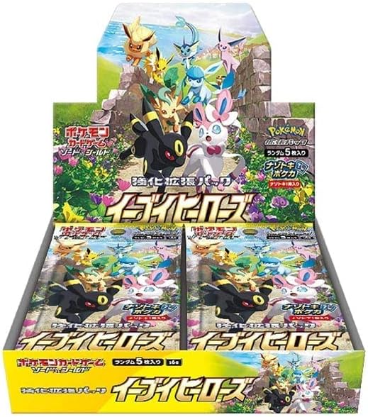 Pokémon Card Game Sword & Shield Enhanced Expansion Pack Eevee Heroes 1 - BOX (Japan Ver.)