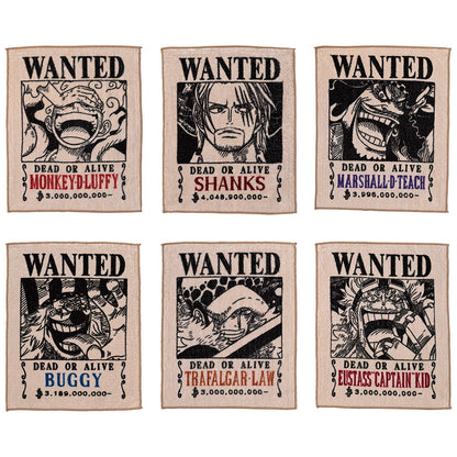 Wanted Poster Hand Towel premio F Ichiban Kuji One Piece