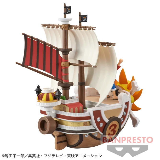 One Piece Wcf MEGA Thousand Sunny & Luffy  Banpresto