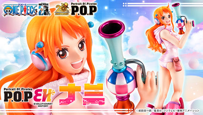 Nami Evolutionary History Portrait of pirates
