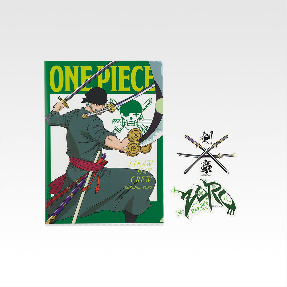 Clear File & Sticker premio J Ichiban Kuji One Piece