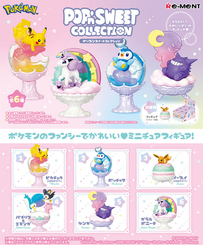 POP'n SWEET COLLECTION Pokemon Re-Ment (Open, Perfect Condition)