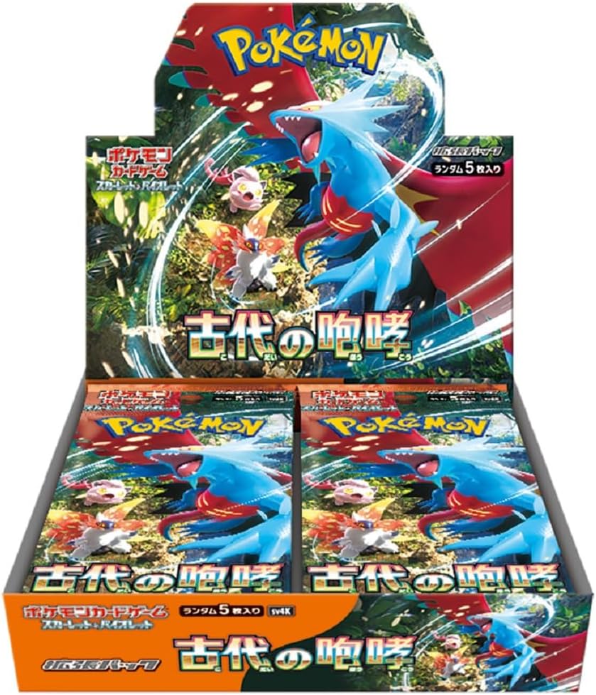 Ancient Roar Scarlet & Violet Expansion Pack Pokémon Card Game (Japan Ver.)