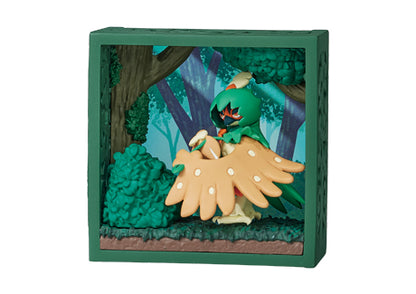 Pokemon Frame Deep Green Forest Re-Ment