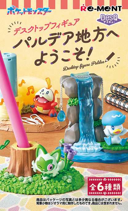 Pokemon DesQ Desktop Figure ~Welcome to the Paldea Region!~ Re-Ment