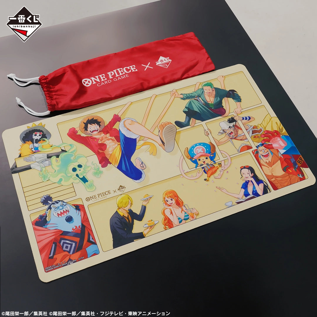Play mat and mat case Last One Ichiban Kuji One Piece