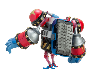 Franky Shogun Zoukeiou Chojho Kessen III Figure Colosseum Banpresto (Open, Perfect Condition)