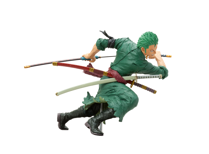 Roronoa Zoro Zoukeiou Chojho Kessen III Figure Colosseum Banpresto (Used)