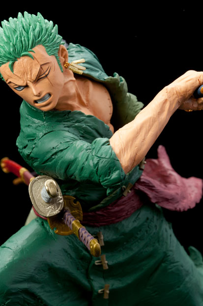 Roronoa Zoro Zoukeiou Chojho Kessen III Figure Colosseum Banpresto (Open, Perfect Condition)