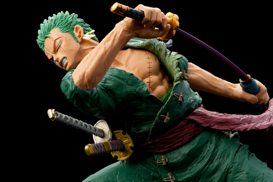 Roronoa Zoro Zoukeiou Chojho Kessen III Figure Colosseum Banpresto (Used)