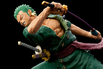 Roronoa Zoro Zoukeiou Chojho Kessen III Figure Colosseum Banpresto (Open, Perfect Condition)