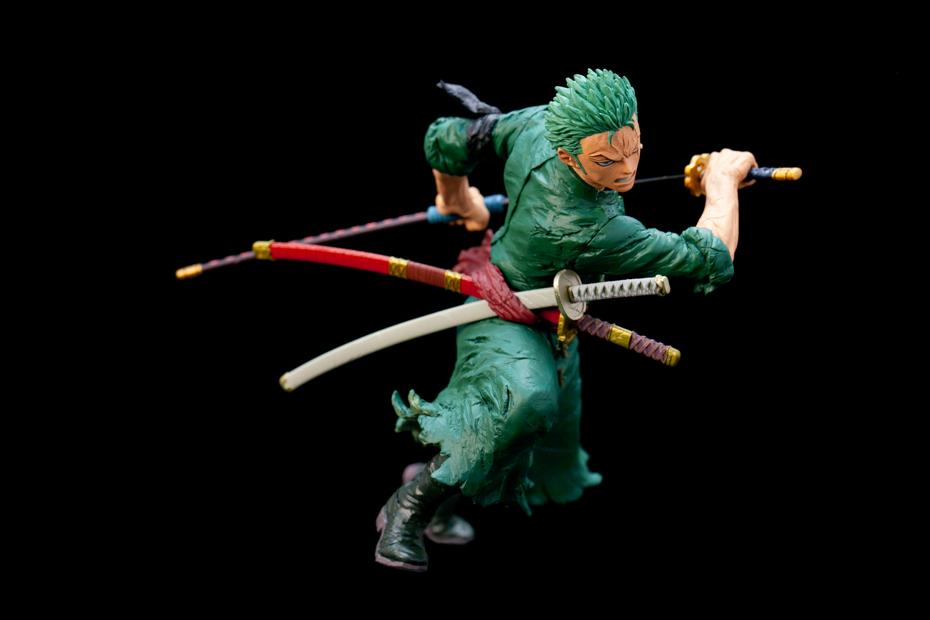 Roronoa Zoro Zoukeiou Chojho Kessen III Figure Colosseum Banpresto (Used)