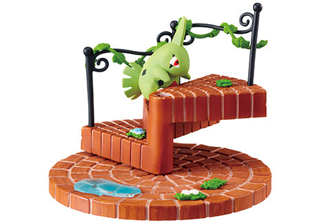 A town after the rain Connect them together for a cute Pokémon staircase Re-Ment (Open, Perfect Condition)