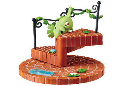 A town after the rain Connect them together for a cute Pokémon staircase Re-Ment (Open, Perfect Condition)