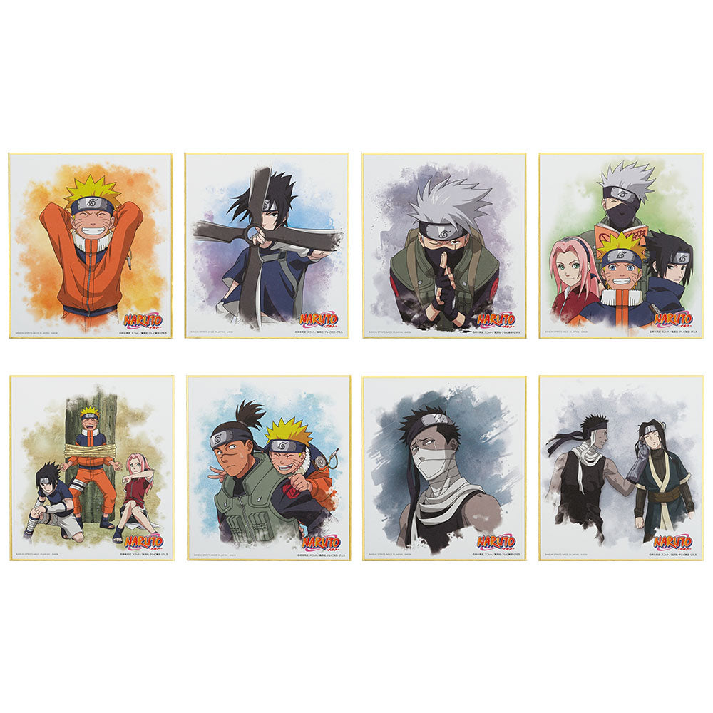 Mini Shikishi premio H Ichiban Kuji Naruto